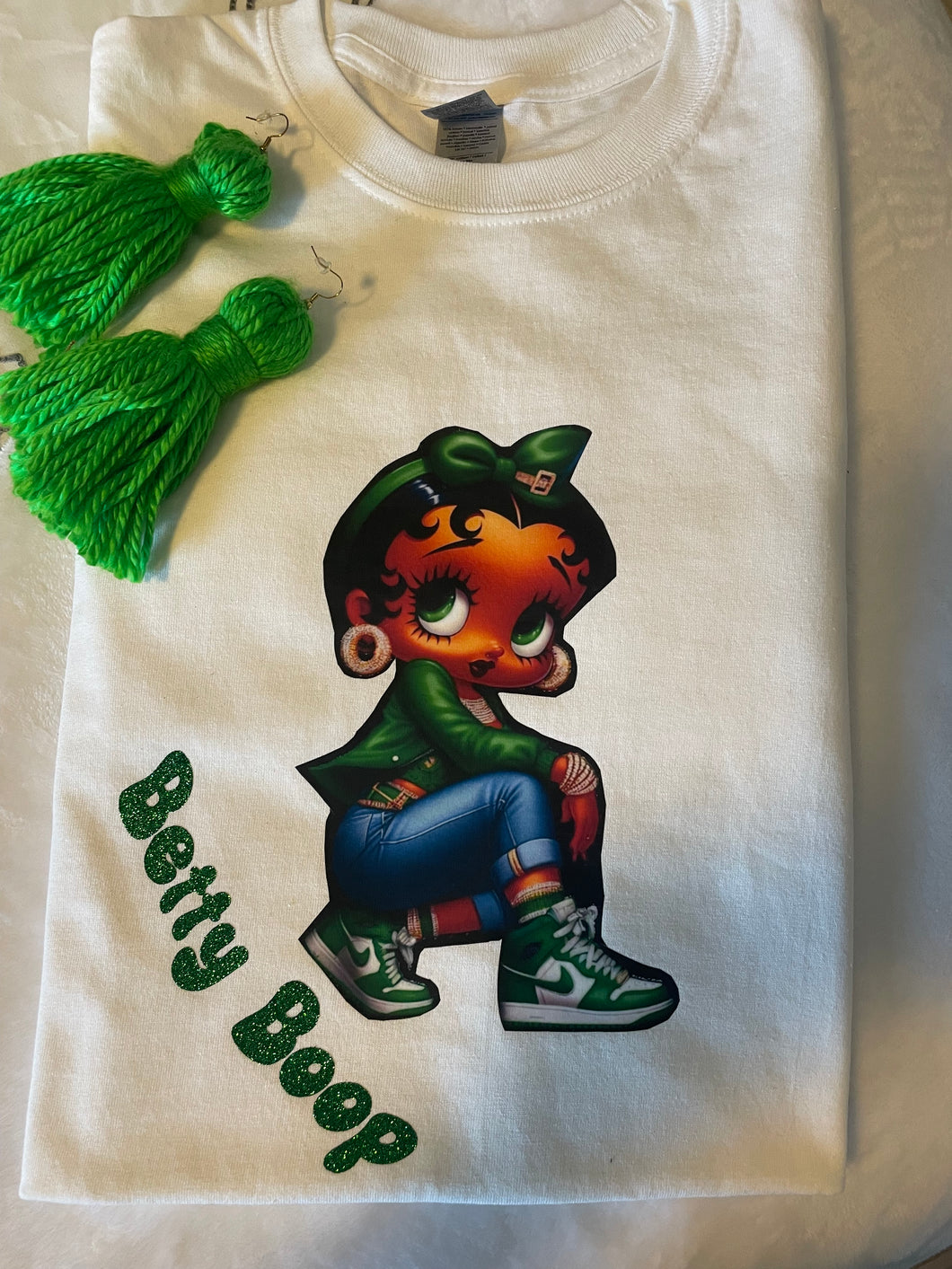 Betty Boop Green