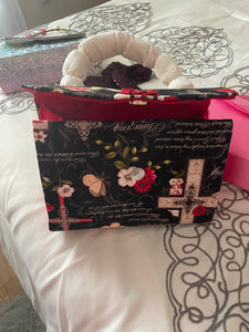 Amazing Grace Fabric Purse