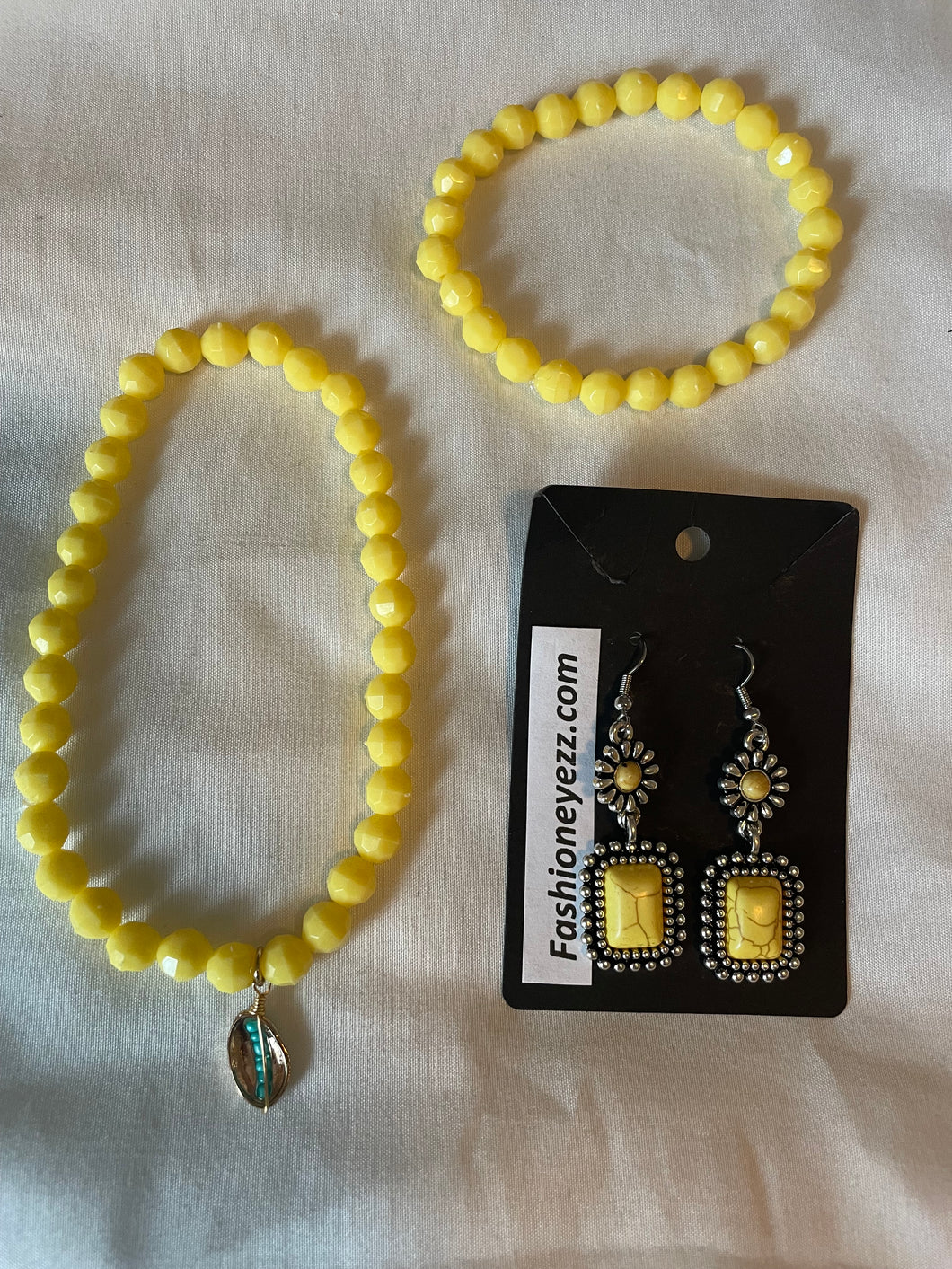 Anklet Bracelet &Earring Set