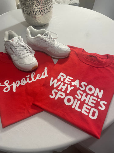 Spoiled Tshirt Set