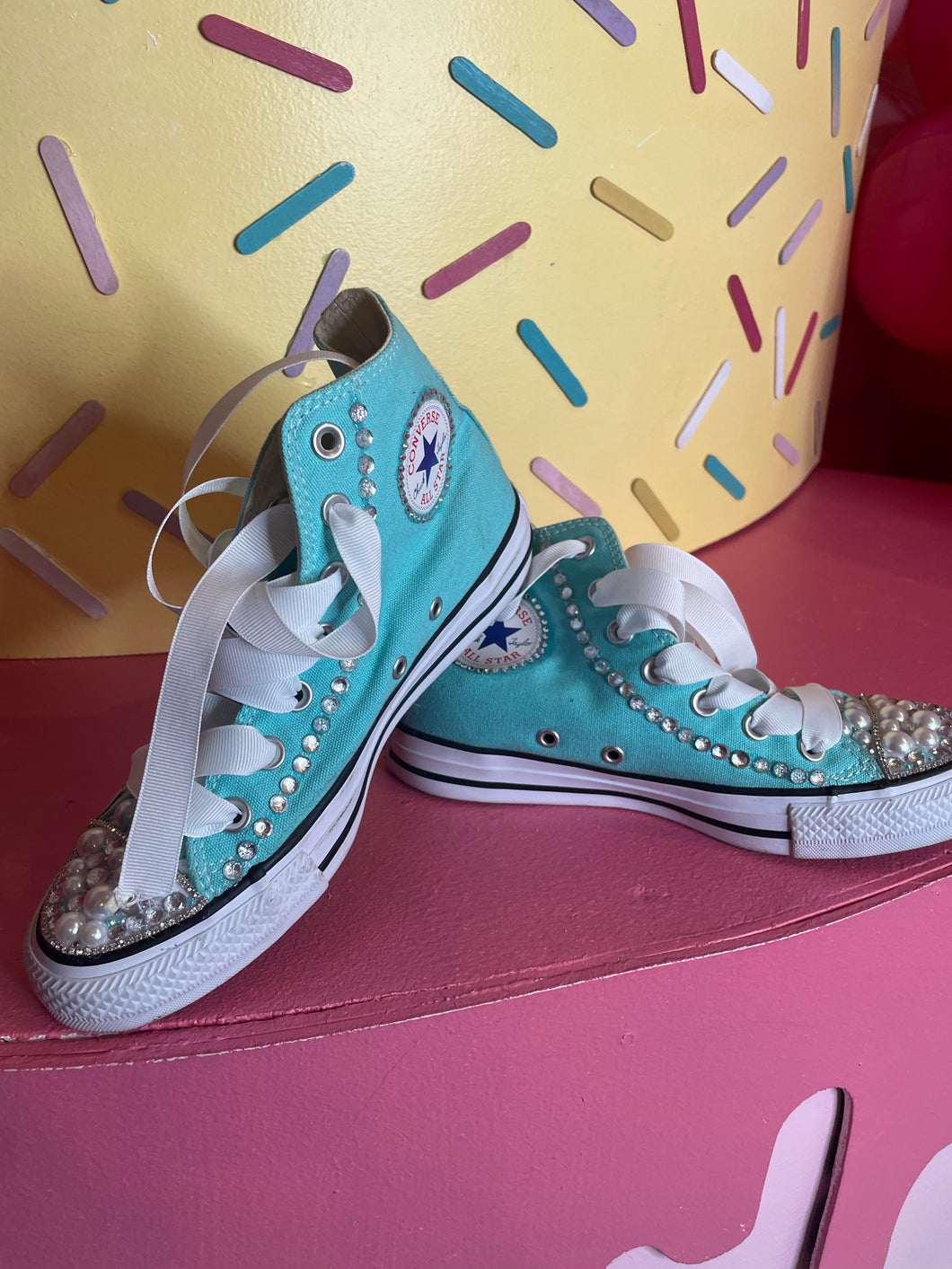 Bling shoe Converse inspired