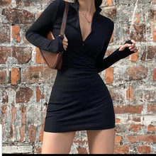 Load image into Gallery viewer, Sexy Bodycon Zipper