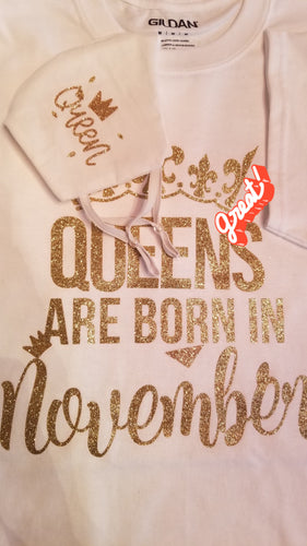 QueenTshirt What's your Bday Month
