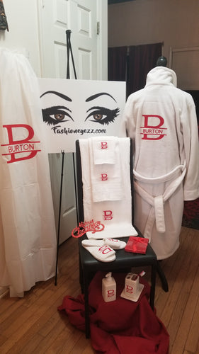 Robes & Towels Monogram $30up