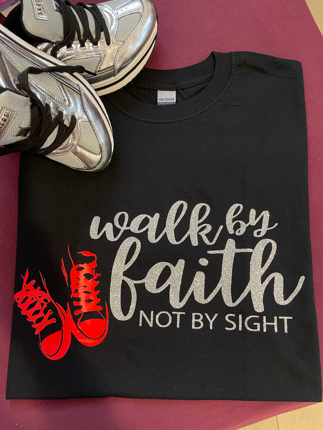 Faith walking Tshirt