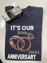 Load image into Gallery viewer, Anniversary Tshirt (insert year)